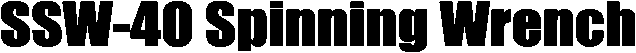 SSW-40 Spinning Wrench